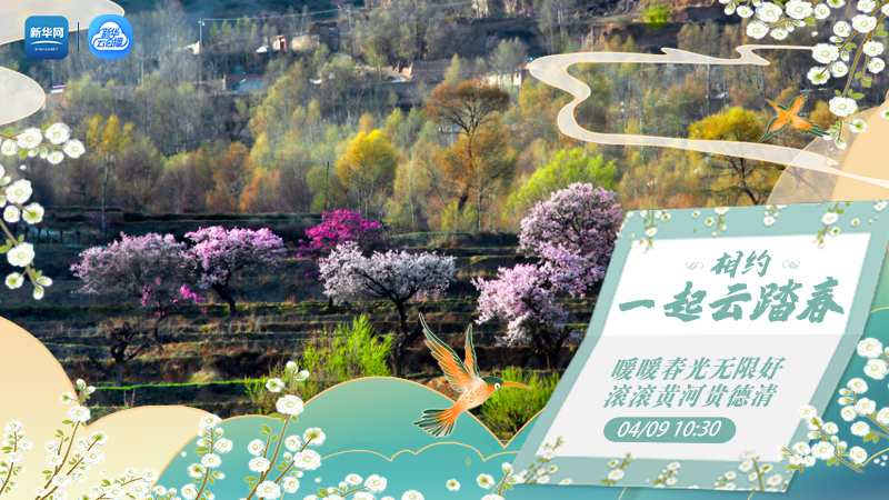 暖暖春光無(wú)限好 滾滾黃河貴德清